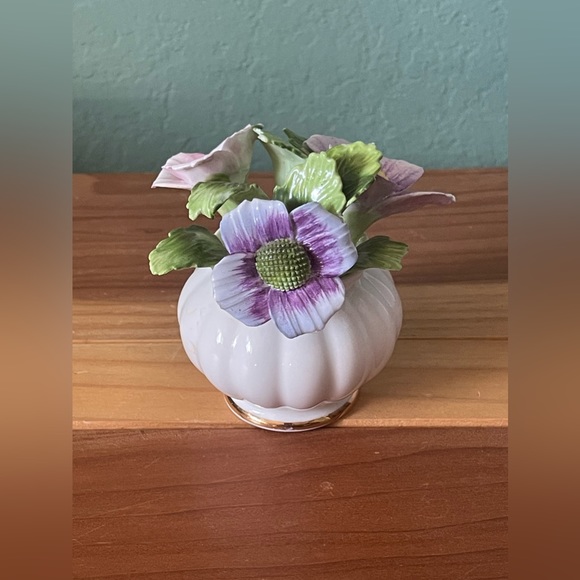 Royal Adderley England Floral Bone China Mini Flower Porcelain Bouquet 4” - Picture 4 of 13